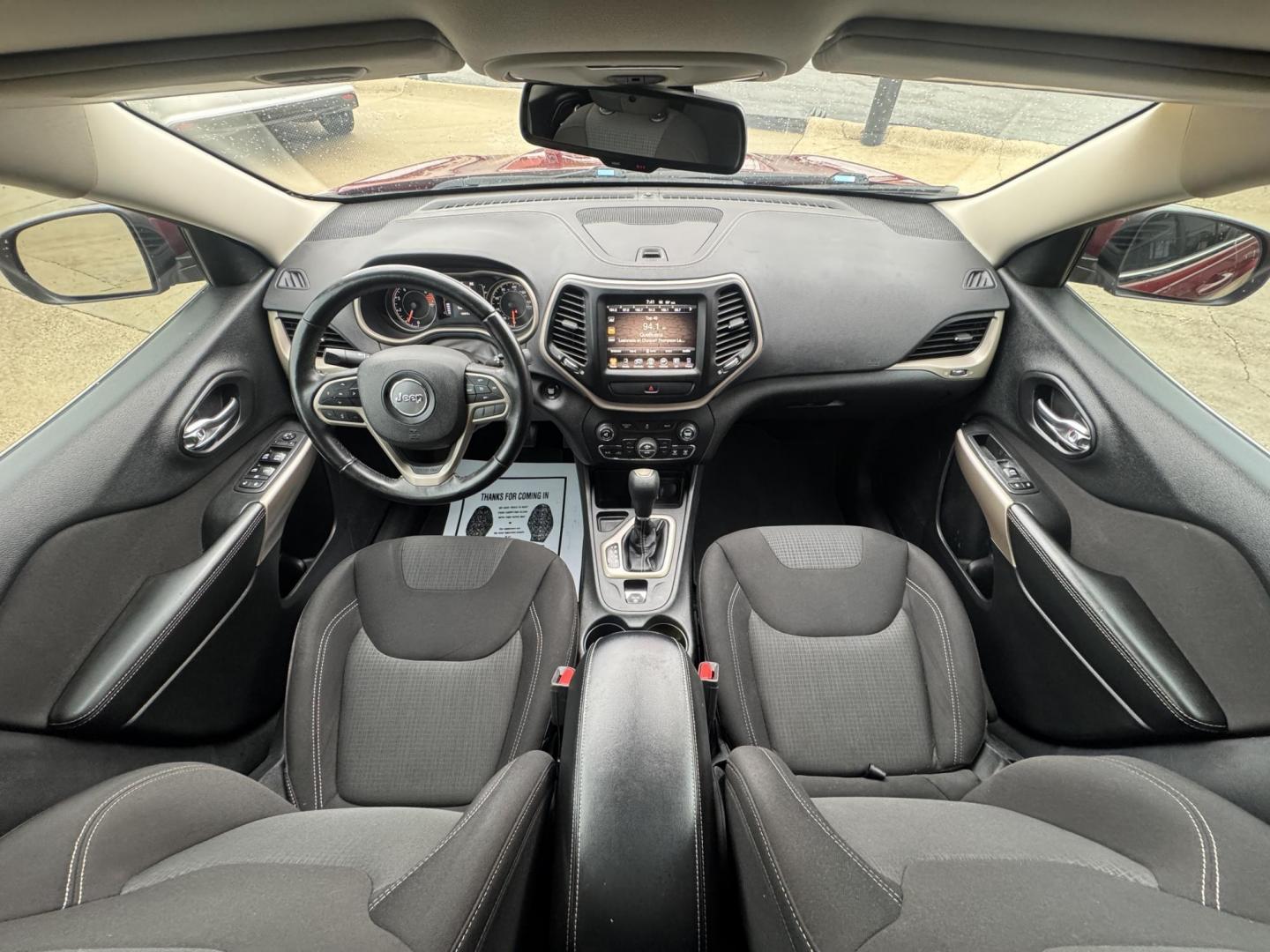 2017 RED JEEP CHEROKEE LATITUDE; N (1C4PJLCB4HD) , located at 5900 E. Lancaster Ave., Fort Worth, TX, 76112, (817) 457-5456, 0.000000, 0.000000 - Photo#19
