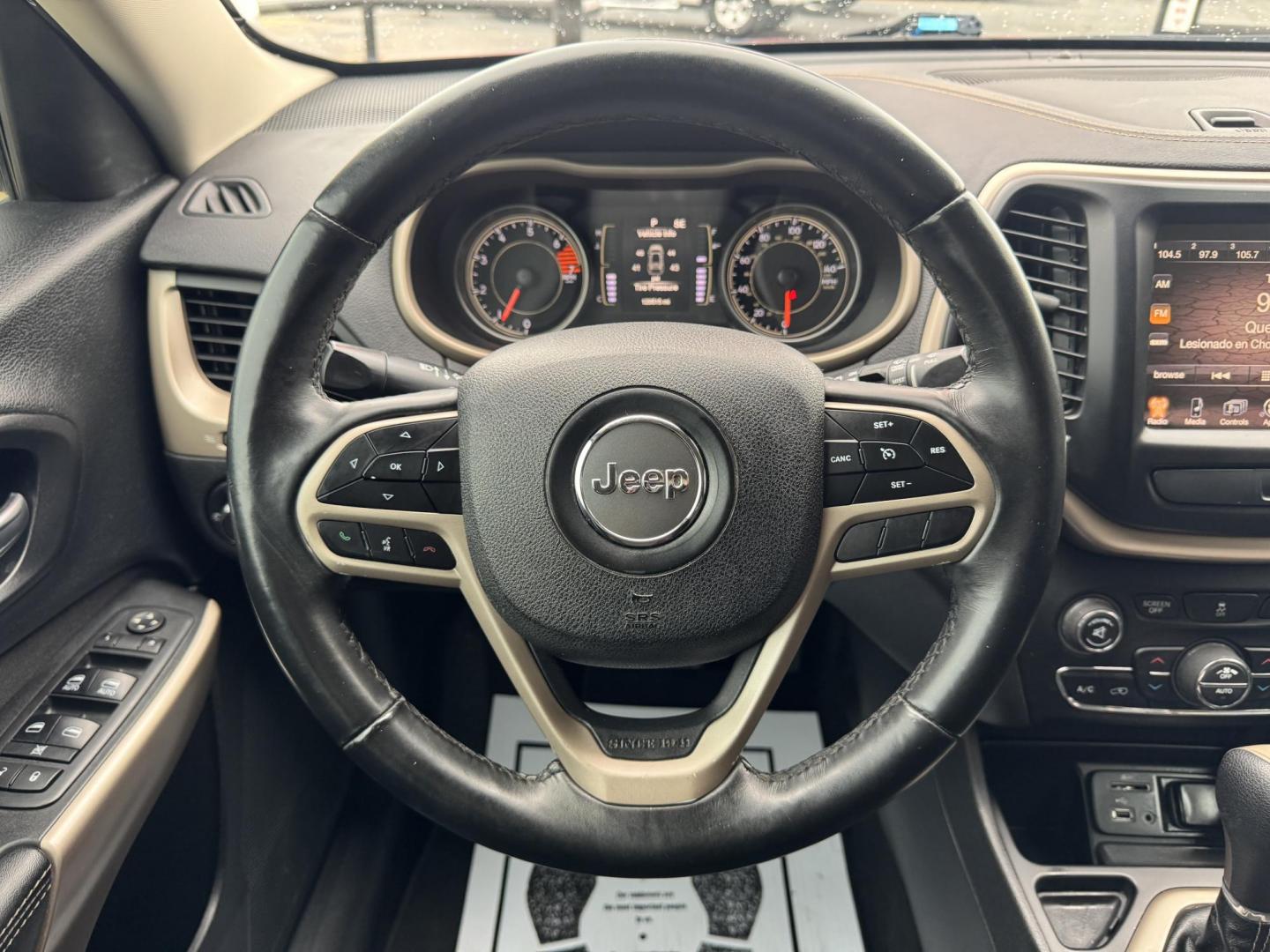 2017 RED JEEP CHEROKEE LATITUDE; N (1C4PJLCB4HD) , located at 5900 E. Lancaster Ave., Fort Worth, TX, 76112, (817) 457-5456, 0.000000, 0.000000 - Photo#20