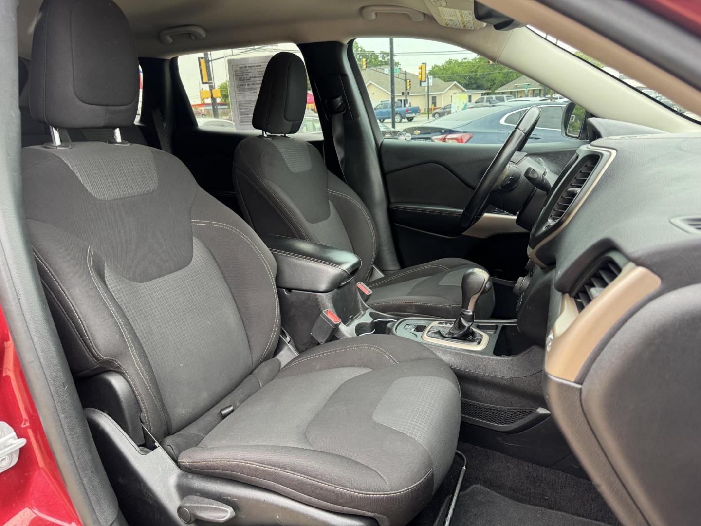 2017 RED JEEP CHEROKEE LATITUDE; N (1C4PJLCB4HD) , located at 5900 E. Lancaster Ave., Fort Worth, TX, 76112, (817) 457-5456, 0.000000, 0.000000 - Photo#18