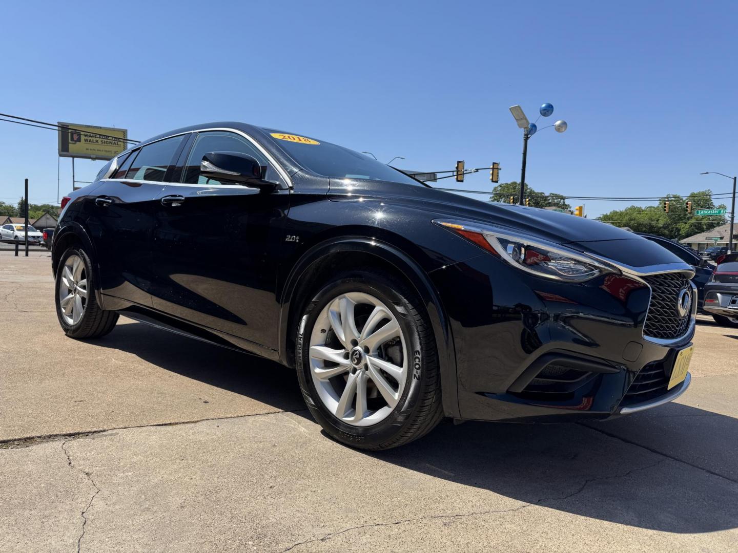 2018 BLACK INFINITI QX30 BASE; PREMIUM; (SJKCH5CP1JA) , located at 5900 E. Lancaster Ave., Fort Worth, TX, 76112, (817) 457-5456, 0.000000, 0.000000 - Photo#2