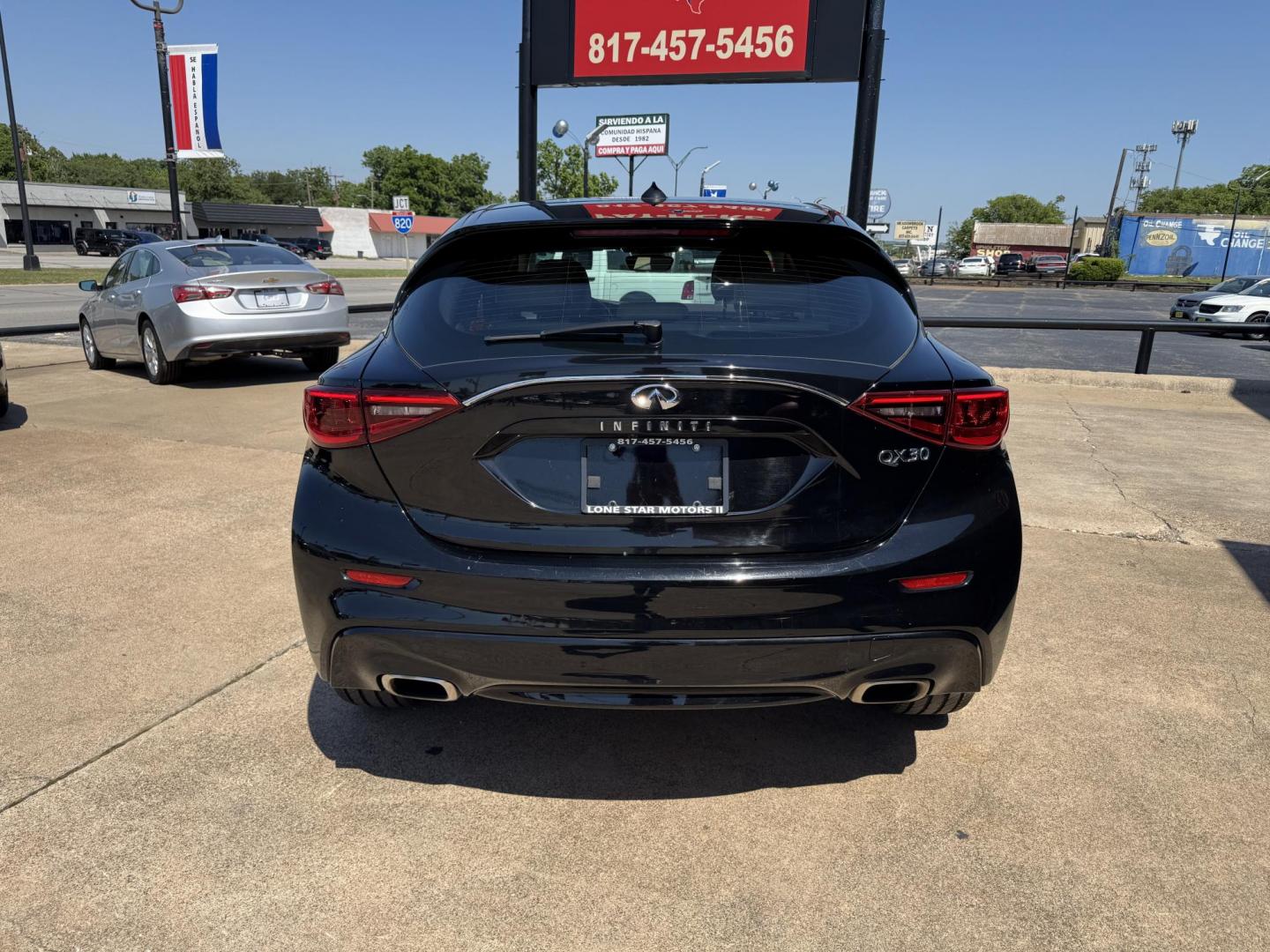 2018 BLACK INFINITI QX30 BASE; PREMIUM; (SJKCH5CP1JA) , located at 5900 E. Lancaster Ave., Fort Worth, TX, 76112, (817) 457-5456, 0.000000, 0.000000 - Photo#4