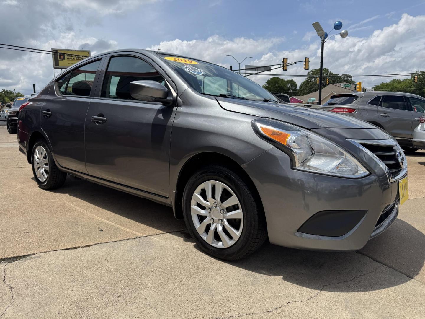 2019 GRAY NISSAN VERSA S; SL; SV (3N1CN7AP6KL) , located at 5900 E. Lancaster Ave., Fort Worth, TX, 76112, (817) 457-5456, 0.000000, 0.000000- Photo#2