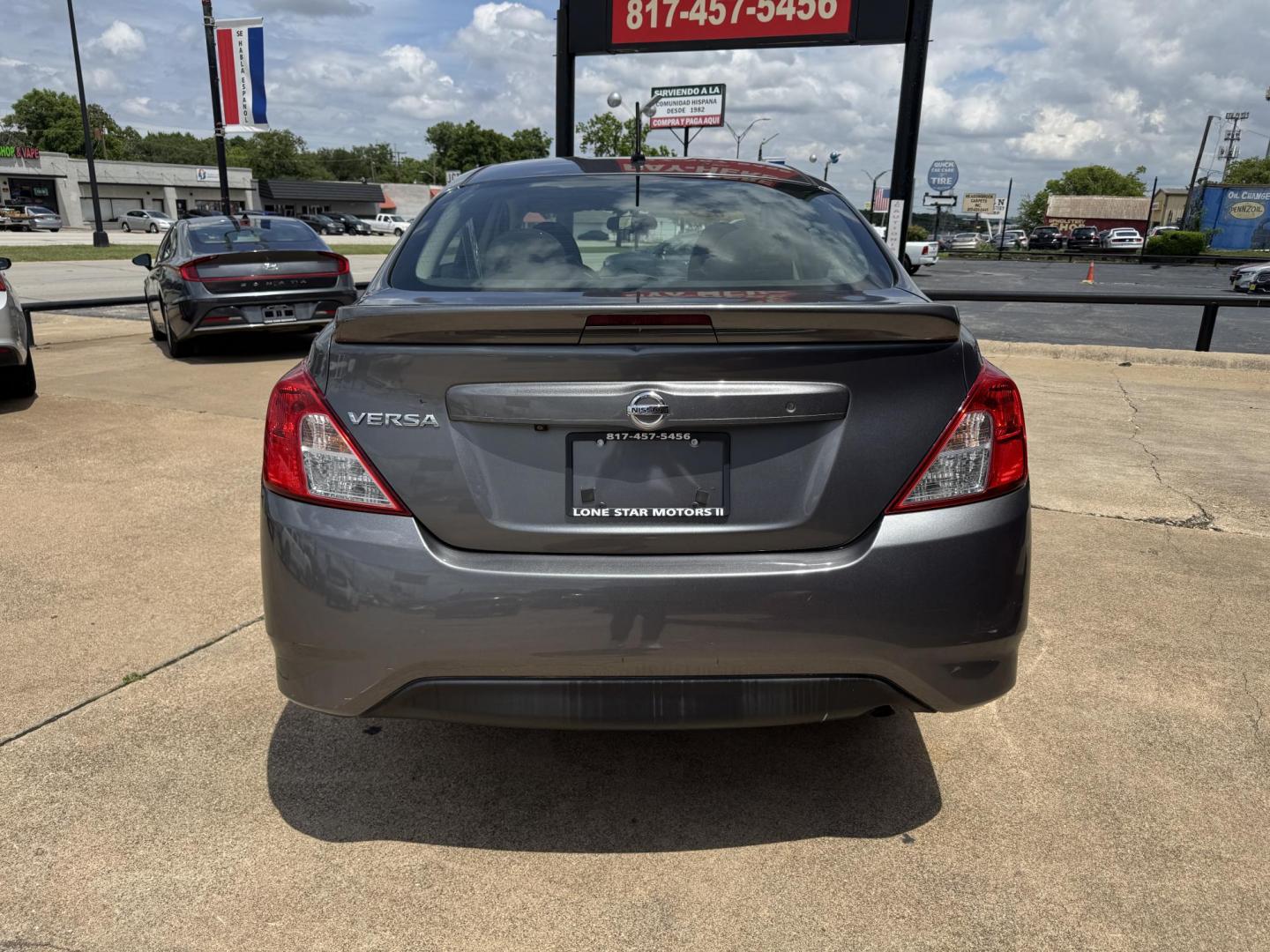 2019 GRAY NISSAN VERSA S; SL; SV (3N1CN7AP6KL) , located at 5900 E. Lancaster Ave., Fort Worth, TX, 76112, (817) 457-5456, 0.000000, 0.000000- Photo#4