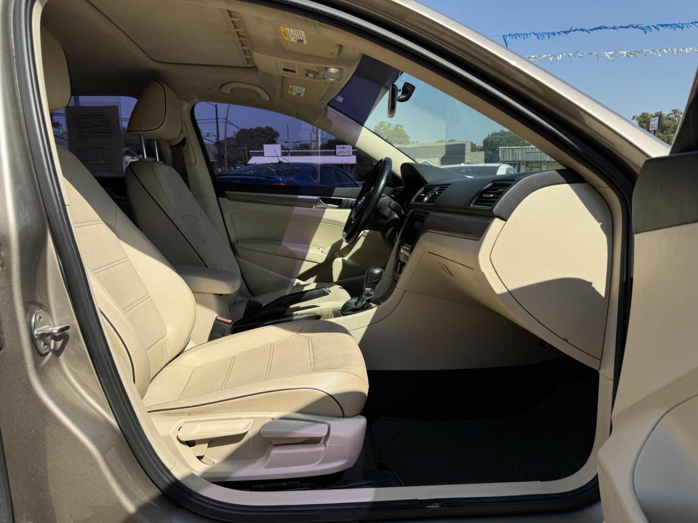 2016 GOLD VOLKSWAGEN PASSAT (1VWBS7A37GC) , located at 5900 E. Lancaster Ave., Fort Worth, TX, 76112, (817) 457-5456, 0.000000, 0.000000 - This is a 2016 VOLKSWAGEN PASSAT 4 DR SEDAN that is in excellent condition. The interior is clean with no rips or tears or stains. All power windows, door locks and seats. Ice cold AC for those hot Texas summer days. It is equipped with a CD player, AM/FM radio, AUX port, Bluetooth connectivity and - Photo#16