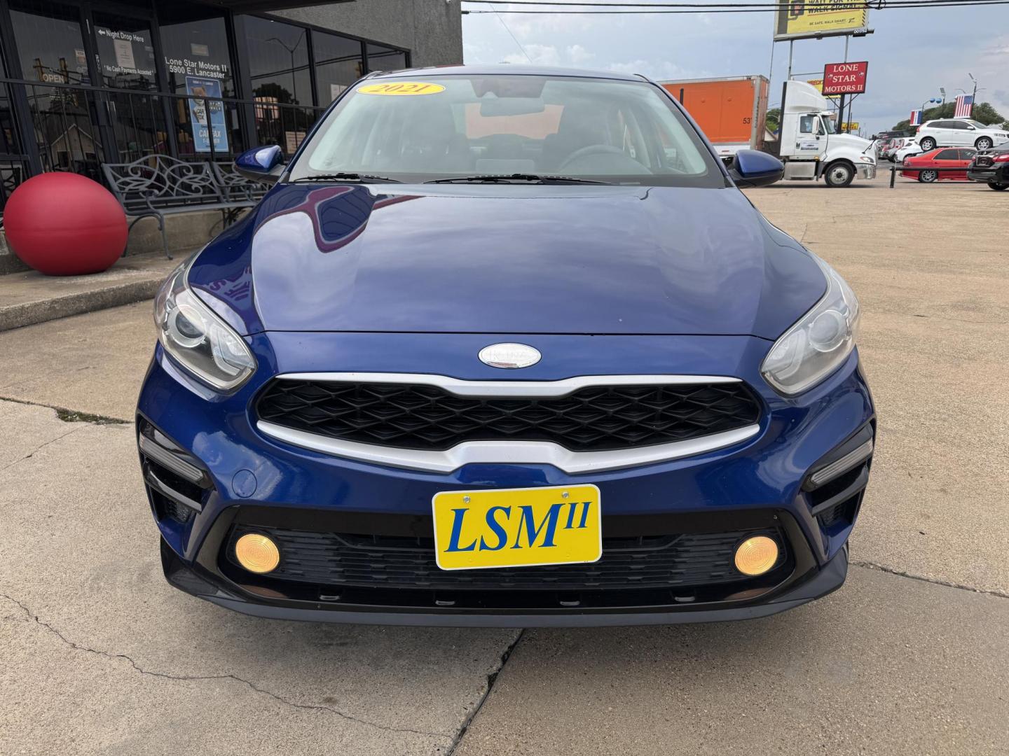 2021 BLUE KIA FORTE FE; LXS (3KPF24AD5ME) , located at 5900 E. Lancaster Ave., Fort Worth, TX, 76112, (817) 457-5456, 0.000000, 0.000000 - Photo#1