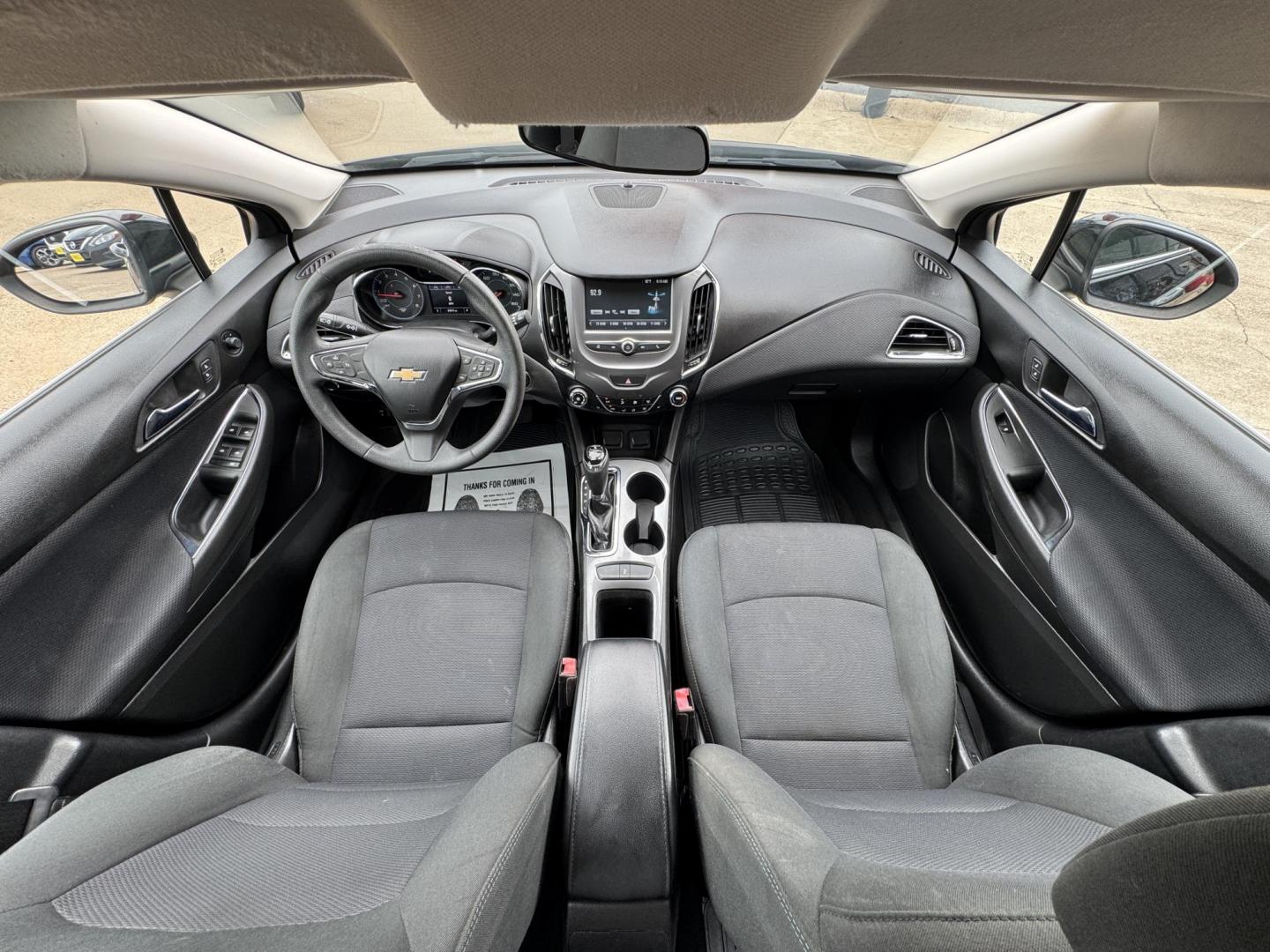 2018 BLACK CHEVROLET CRUZE LT (3G1BE6SMXJS) , located at 5900 E. Lancaster Ave., Fort Worth, TX, 76112, (817) 457-5456, 0.000000, 0.000000 - Photo#19
