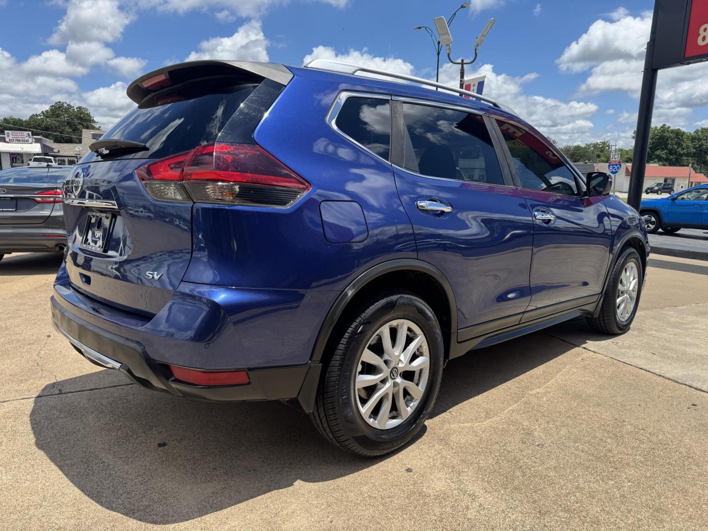 2018 BLUE NISSAN ROGUE S; SL; SV (KNMAT2MT2JP) , located at 5900 E. Lancaster Ave., Fort Worth, TX, 76112, (817) 457-5456, 0.000000, 0.000000 - Photo#3