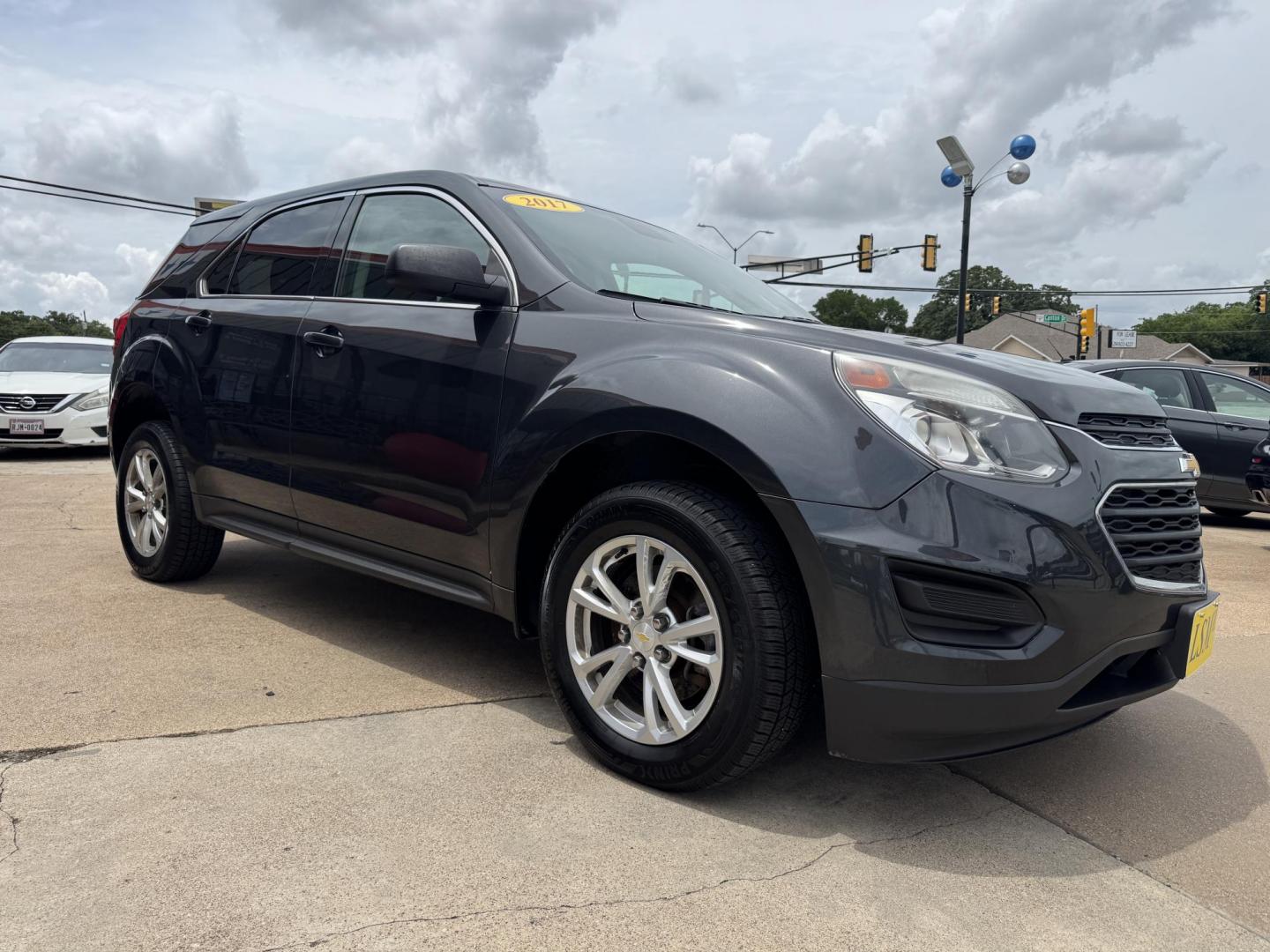 2017 GRAY CHEVROLET EQUINOX LS (2GNFLEEK5H6) , located at 5900 E. Lancaster Ave., Fort Worth, TX, 76112, (817) 457-5456, 0.000000, 0.000000 - Photo#2