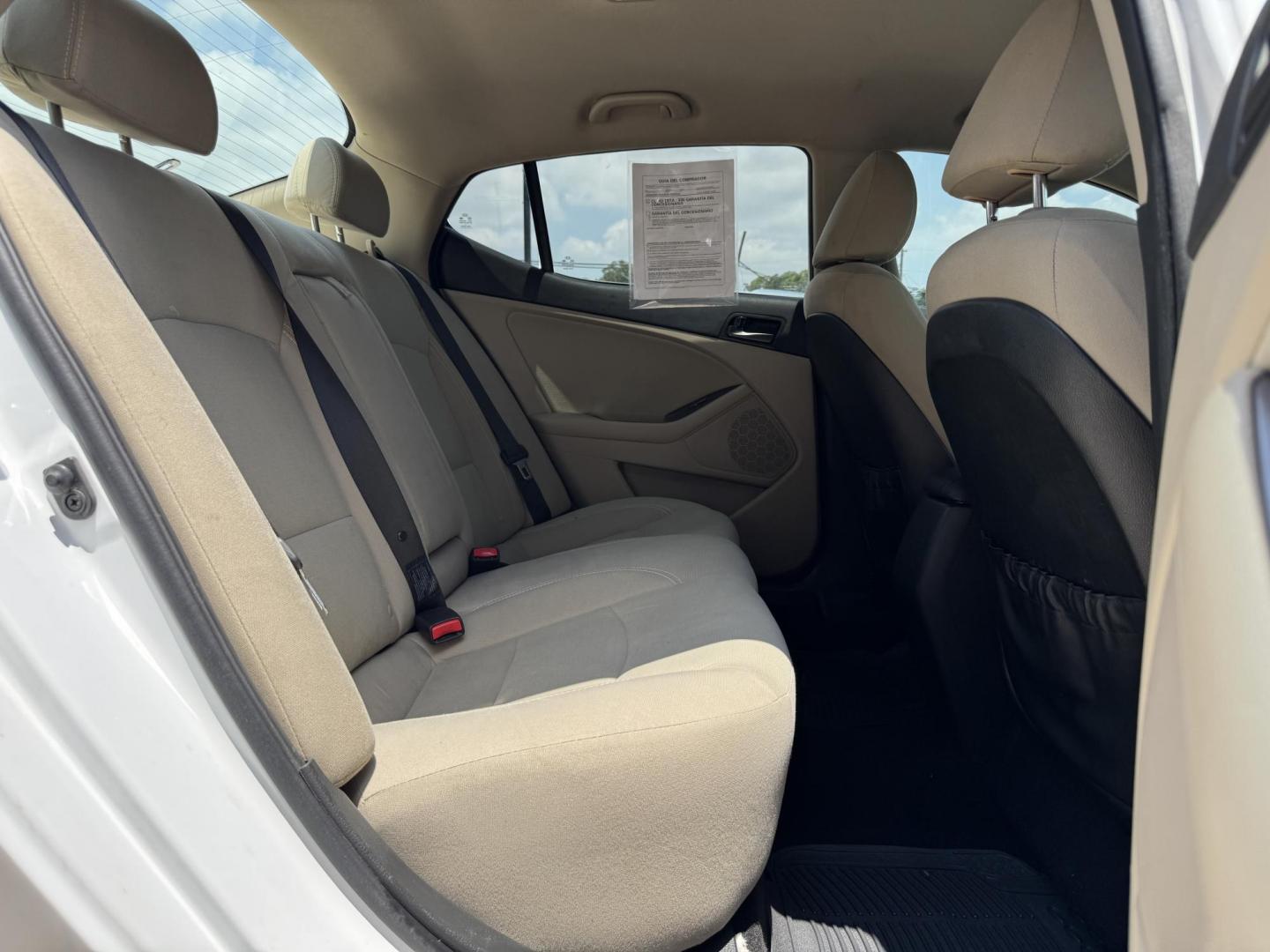 2015 WHITE KIA OPTIMA LX (5XXGM4A75FG) , located at 5900 E. Lancaster Ave., Fort Worth, TX, 76112, (817) 457-5456, 0.000000, 0.000000- Photo#14