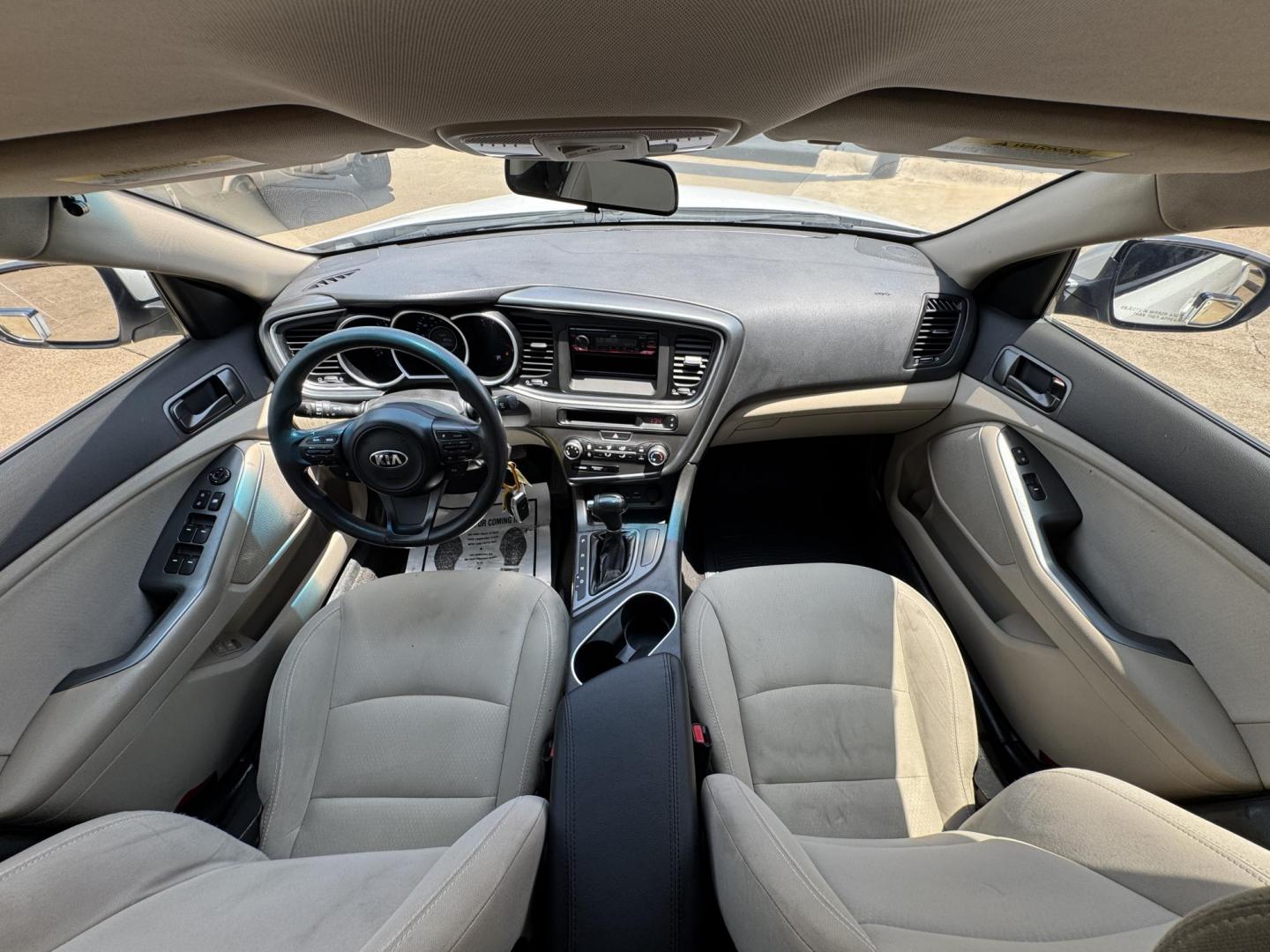 2015 WHITE KIA OPTIMA LX (5XXGM4A75FG) , located at 5900 E. Lancaster Ave., Fort Worth, TX, 76112, (817) 457-5456, 0.000000, 0.000000- Photo#18