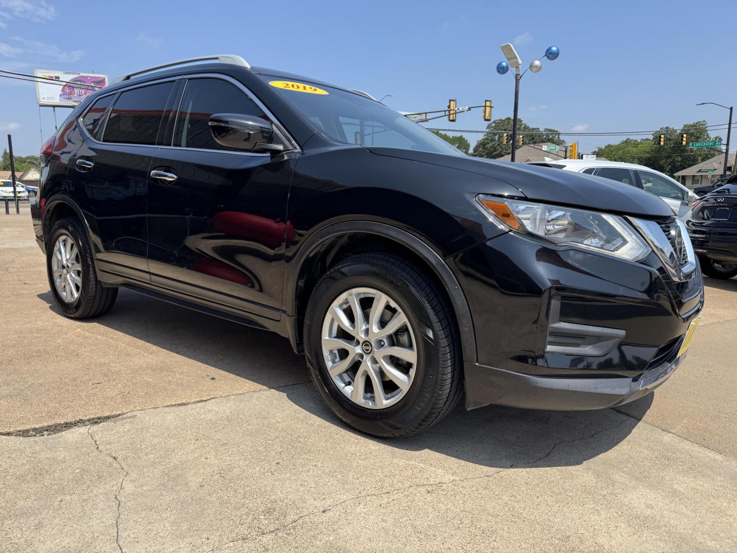 2019 BLACK NISSAN ROGUE S; SL; SV (5N1AT2MV2KC) , located at 5900 E. Lancaster Ave., Fort Worth, TX, 76112, (817) 457-5456, 0.000000, 0.000000 - Photo#2