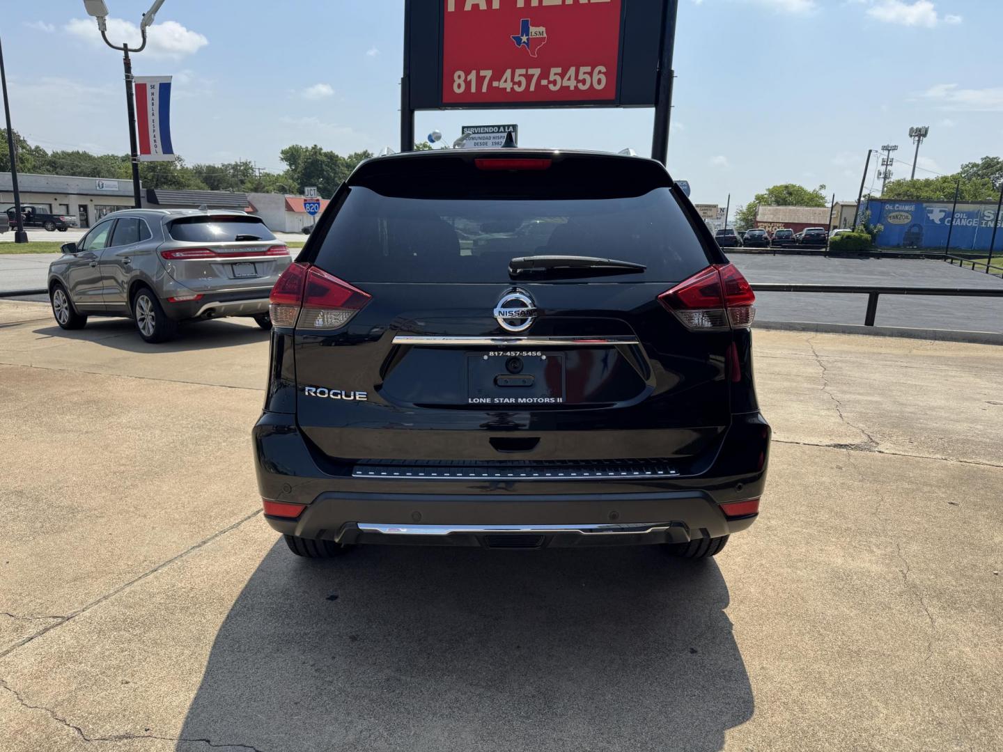 2019 BLACK NISSAN ROGUE S; SL; SV (5N1AT2MV2KC) , located at 5900 E. Lancaster Ave., Fort Worth, TX, 76112, (817) 457-5456, 0.000000, 0.000000 - Photo#4