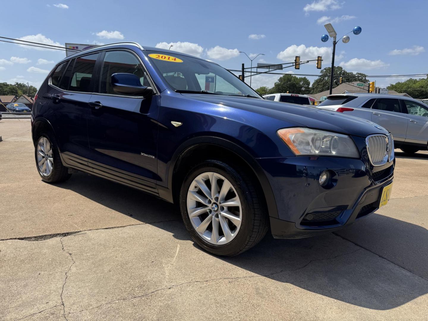 2014 BLUE BMW X3 XDRIVE28I (5UXWX9C50E0) , located at 5900 E. Lancaster Ave., Fort Worth, TX, 76112, (817) 457-5456, 0.000000, 0.000000 - Photo#2
