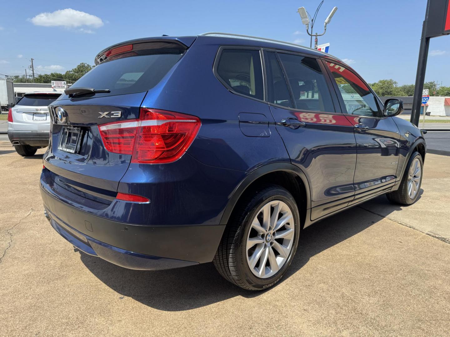 2014 BLUE BMW X3 XDRIVE28I (5UXWX9C50E0) , located at 5900 E. Lancaster Ave., Fort Worth, TX, 76112, (817) 457-5456, 0.000000, 0.000000 - Photo#3