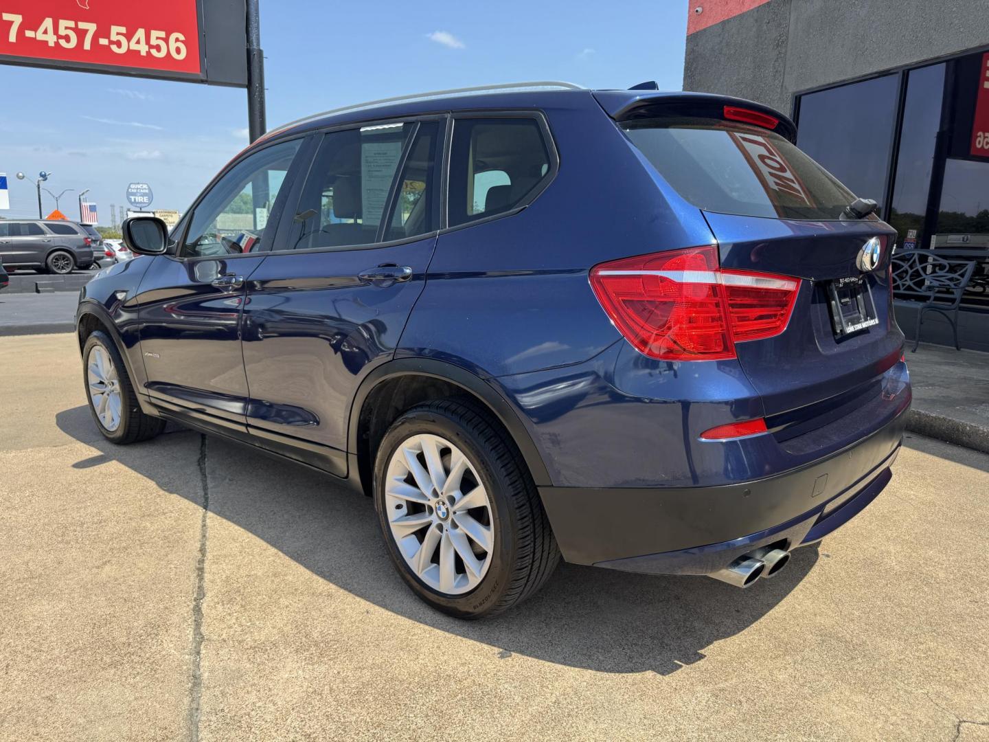 2014 BLUE BMW X3 XDRIVE28I (5UXWX9C50E0) , located at 5900 E. Lancaster Ave., Fort Worth, TX, 76112, (817) 457-5456, 0.000000, 0.000000 - Photo#8