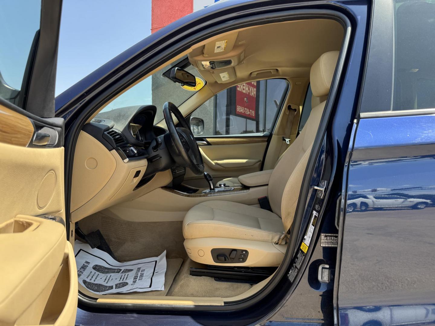 2014 BLUE BMW X3 XDRIVE28I (5UXWX9C50E0) , located at 5900 E. Lancaster Ave., Fort Worth, TX, 76112, (817) 457-5456, 0.000000, 0.000000 - Photo#10