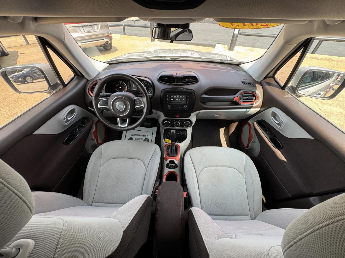 2015 SILVER JEEP RENEGADE LATITUDE (ZACCJABT2FP) , located at 5900 E. Lancaster Ave., Fort Worth, TX, 76112, (817) 457-5456, 0.000000, 0.000000- Photo#18