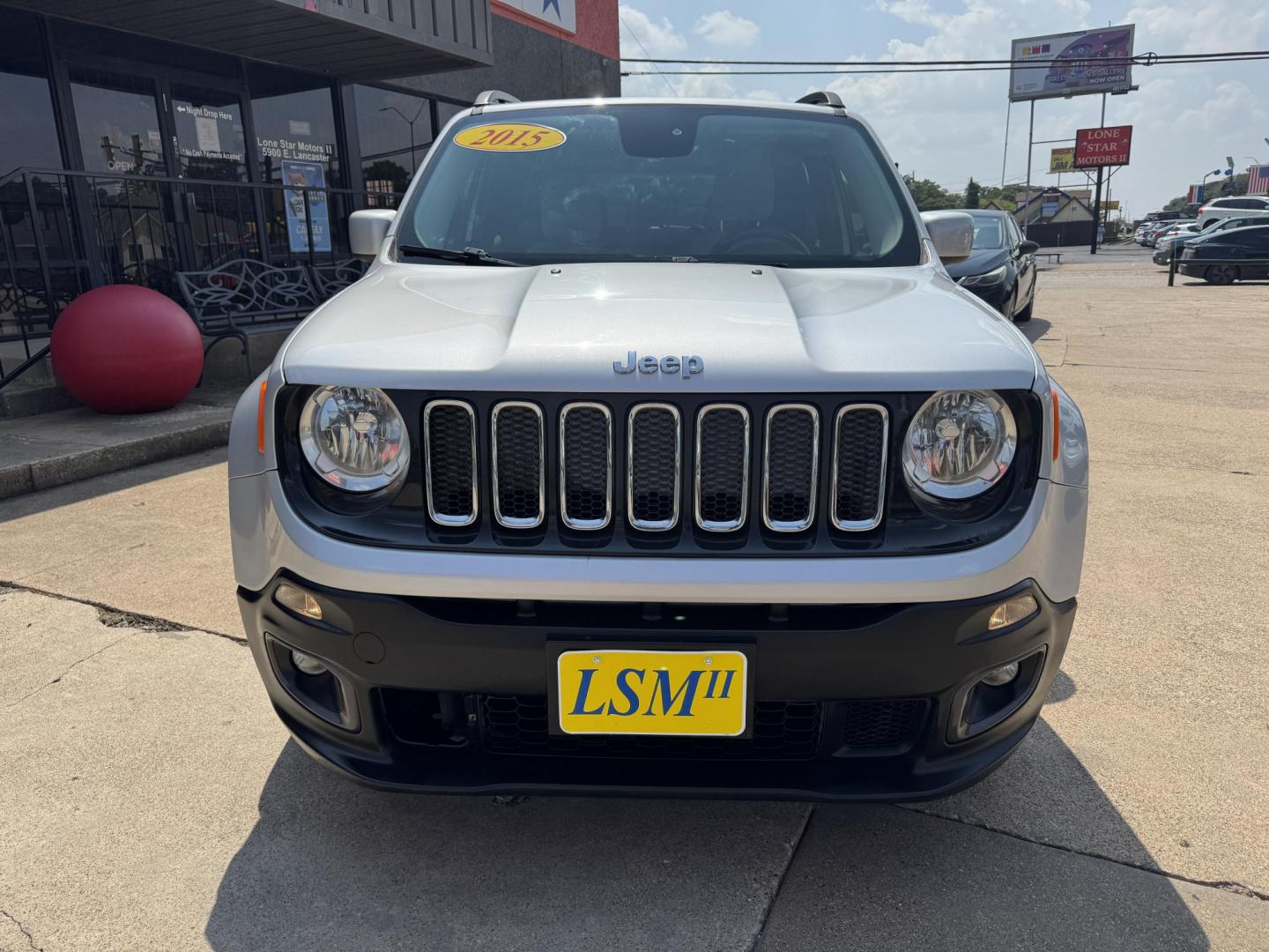 2015 SILVER JEEP RENEGADE LATITUDE (ZACCJABT2FP) , located at 5900 E. Lancaster Ave., Fort Worth, TX, 76112, (817) 457-5456, 0.000000, 0.000000- Photo#1