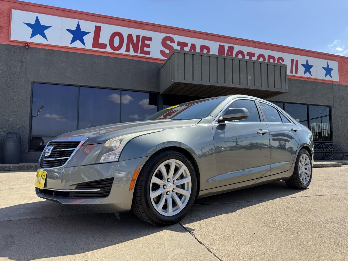 2017 GRAY CADILLAC ATS BASE (1G6AA5RX0H0) , located at 5900 E. Lancaster Ave., Fort Worth, TX, 76112, (817) 457-5456, 0.000000, 0.000000- Photo#0