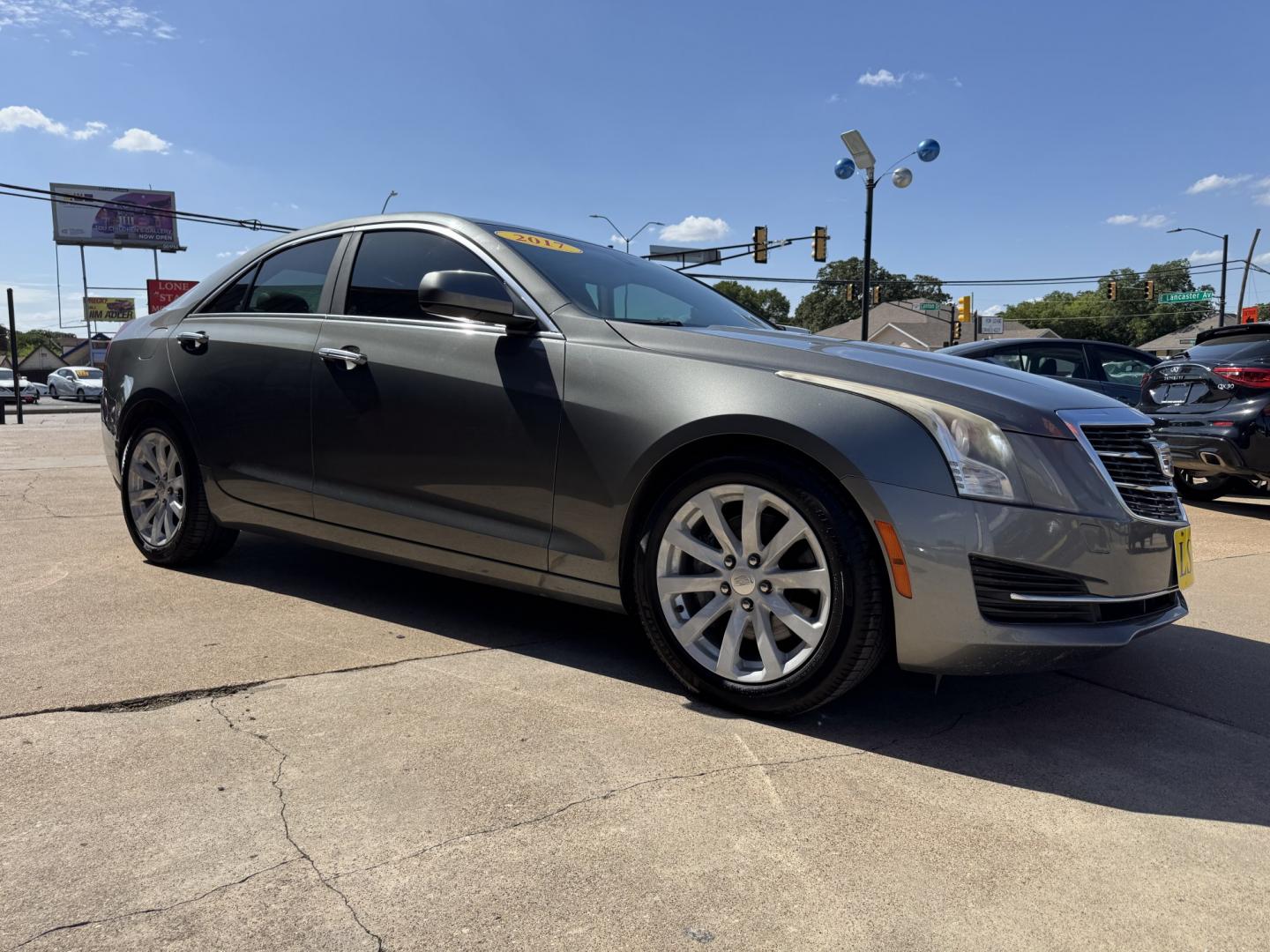 2017 GRAY CADILLAC ATS BASE (1G6AA5RX0H0) , located at 5900 E. Lancaster Ave., Fort Worth, TX, 76112, (817) 457-5456, 0.000000, 0.000000- Photo#2