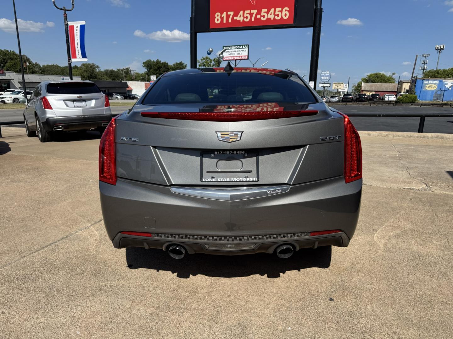 2017 GRAY CADILLAC ATS BASE (1G6AA5RX0H0) , located at 5900 E. Lancaster Ave., Fort Worth, TX, 76112, (817) 457-5456, 0.000000, 0.000000- Photo#4