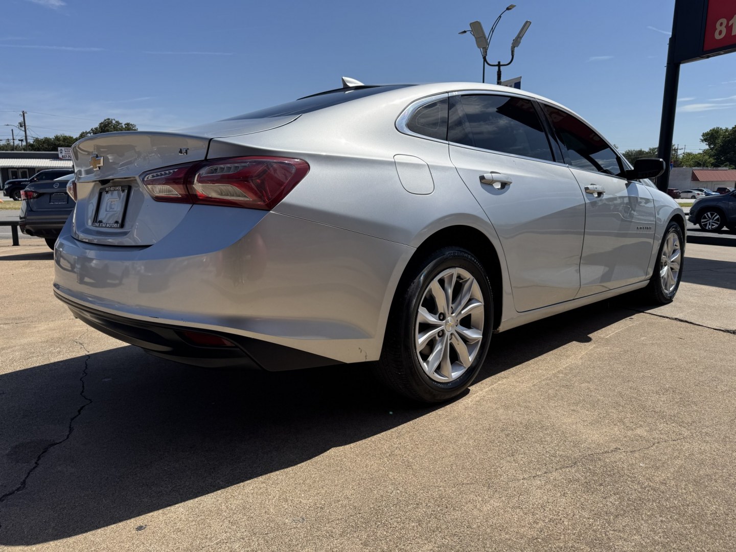 2020 SILVER CHEVROLET MALIBU LT (1LT) (1G1ZD5ST7LF) , located at 5900 E. Lancaster Ave., Fort Worth, TX, 76112, (817) 457-5456, 0.000000, 0.000000- Photo#3