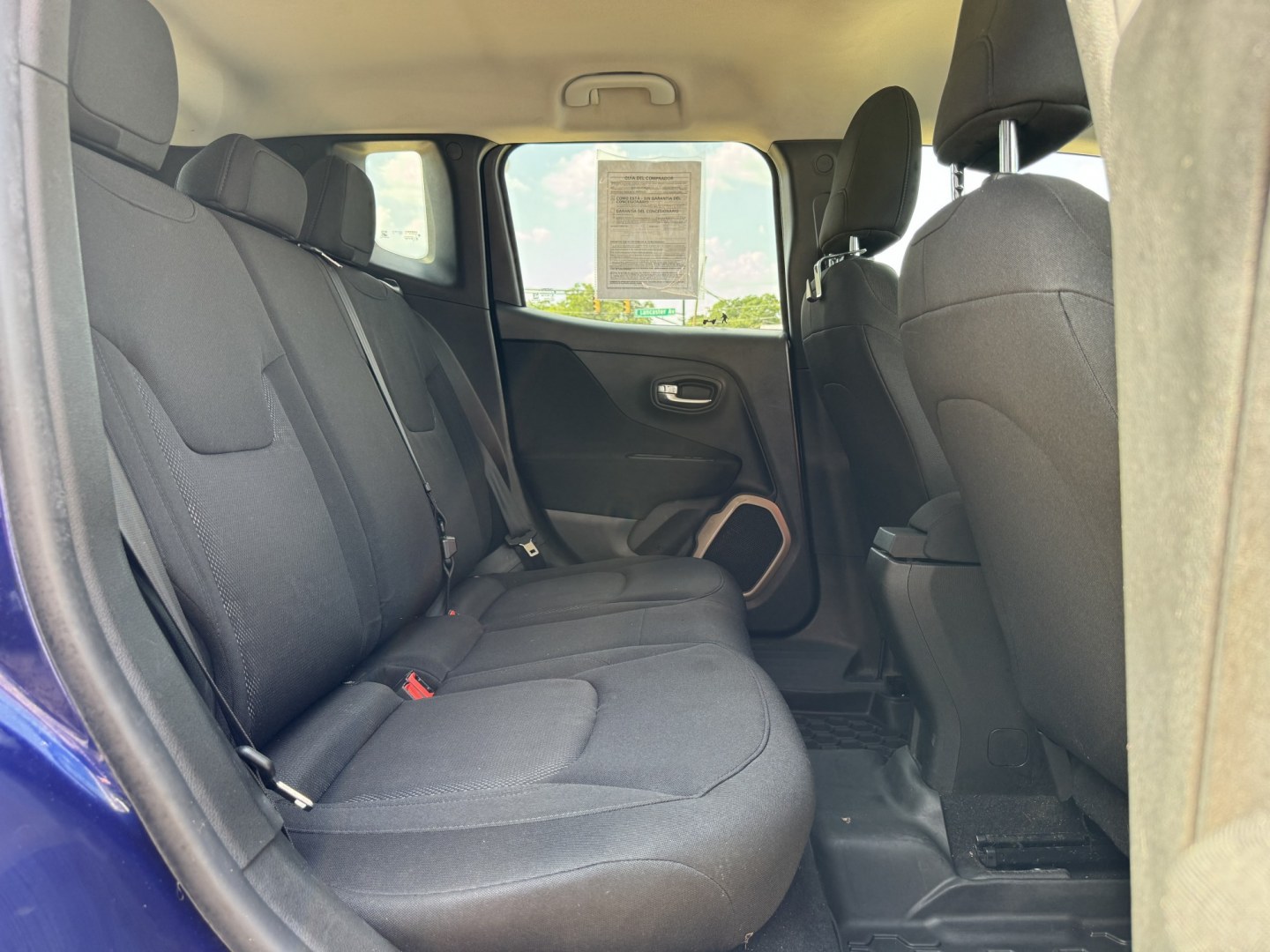 2016 BLUE JEEP RENEGADE SPORT (ZACCJBAT4GP) , located at 5900 E. Lancaster Ave., Fort Worth, TX, 76112, (817) 457-5456, 0.000000, 0.000000- Photo#14