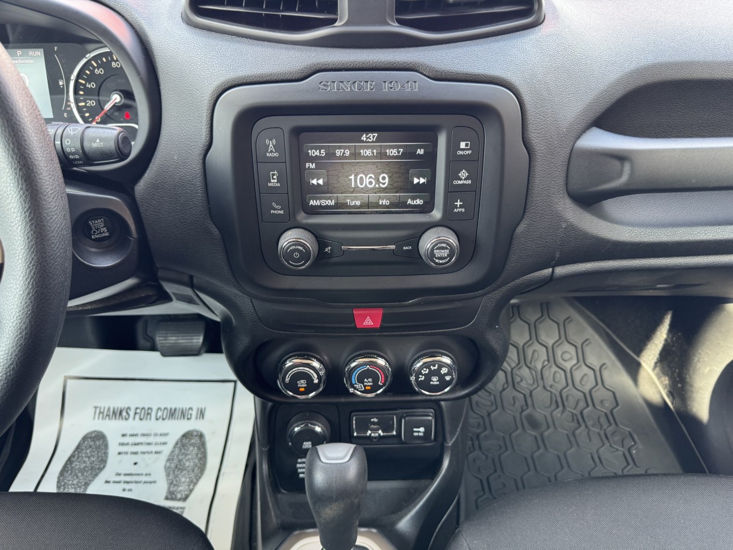 2016 BLUE JEEP RENEGADE SPORT (ZACCJBAT4GP) , located at 5900 E. Lancaster Ave., Fort Worth, TX, 76112, (817) 457-5456, 0.000000, 0.000000- Photo#19