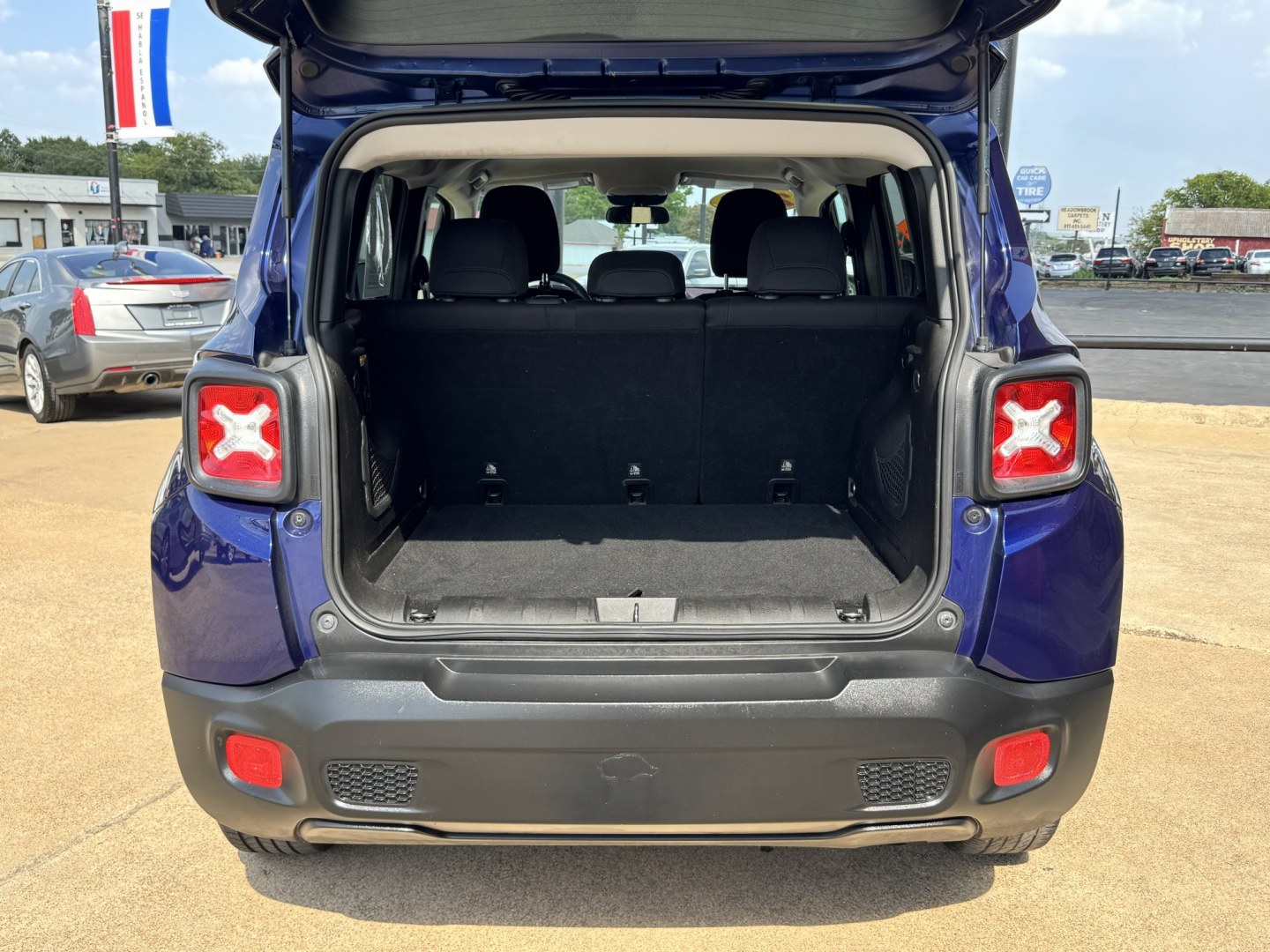 2016 BLUE JEEP RENEGADE SPORT (ZACCJBAT4GP) , located at 5900 E. Lancaster Ave., Fort Worth, TX, 76112, (817) 457-5456, 0.000000, 0.000000- Photo#5