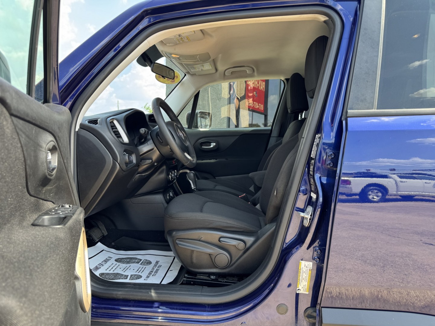 2016 BLUE JEEP RENEGADE SPORT (ZACCJBAT4GP) , located at 5900 E. Lancaster Ave., Fort Worth, TX, 76112, (817) 457-5456, 0.000000, 0.000000- Photo#8