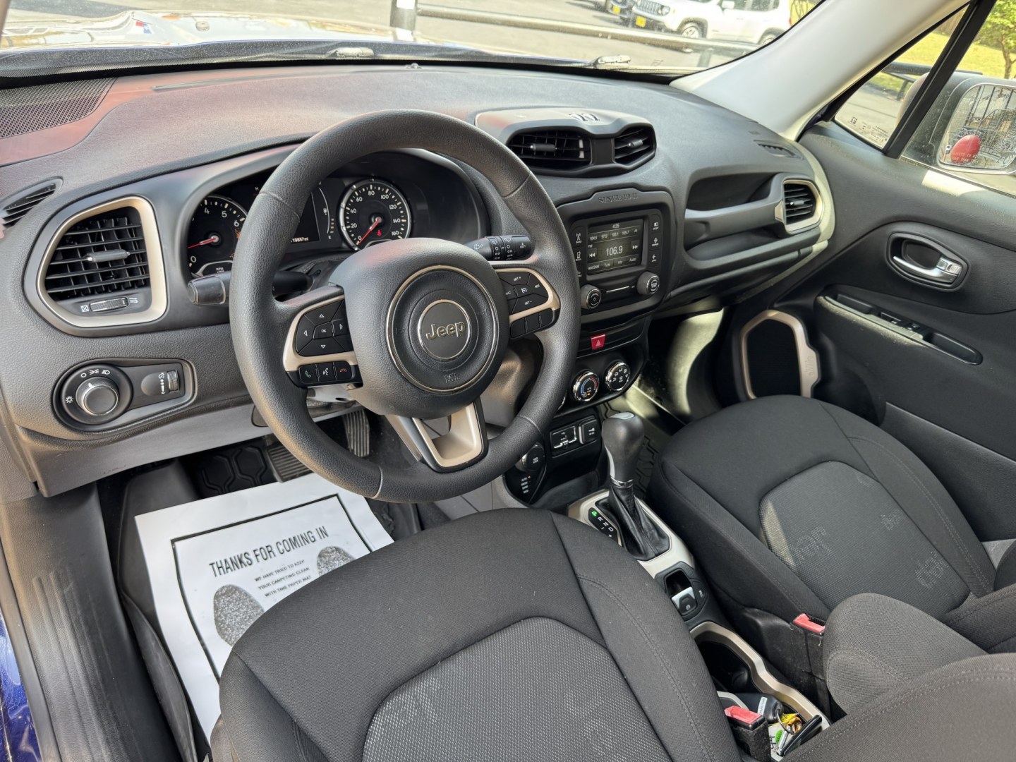 2016 BLUE JEEP RENEGADE SPORT (ZACCJBAT4GP) , located at 5900 E. Lancaster Ave., Fort Worth, TX, 76112, (817) 457-5456, 0.000000, 0.000000- Photo#9